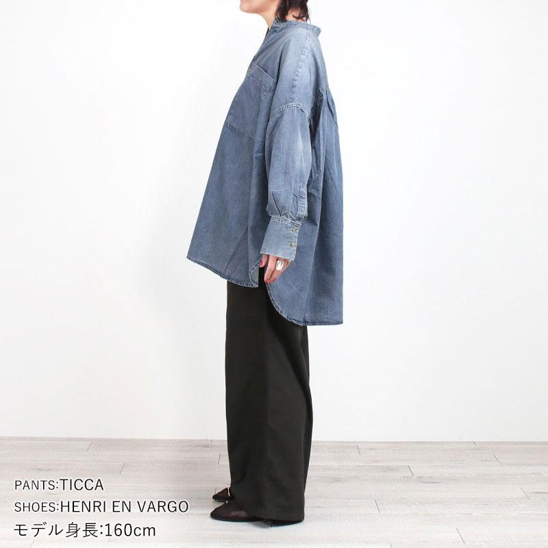 H.V.F.N H.V.F.NxBIT BLUE デニムシャツ NO.80308 FLOW DENIM2