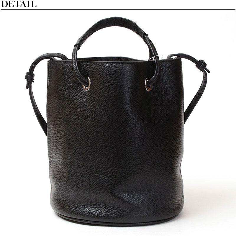 hvfn*レザートートバッグ H.V.F.N バッグ TIN / MEDIUM 2WAY バケツトート ハブファン