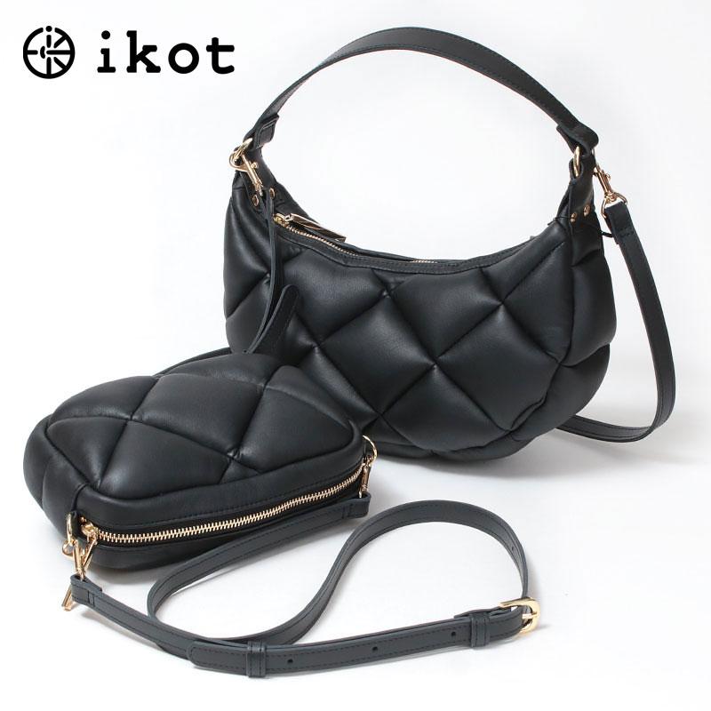 ikot（イコット） ショルダー レザーキルティング 124307 本革 正規品