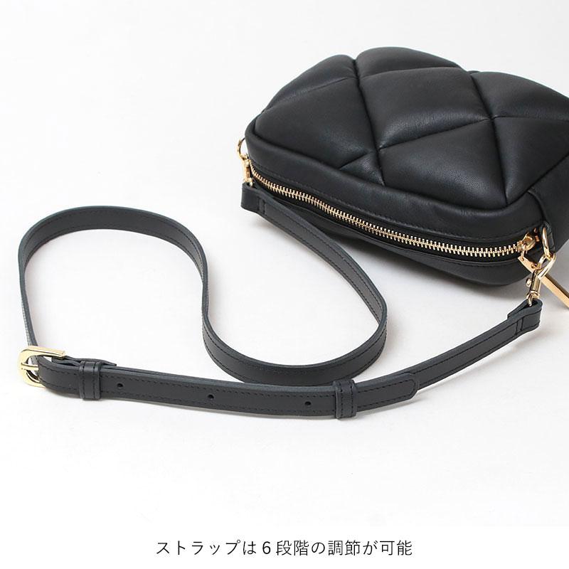 ほぼ新品 極美品ブラックレザーキルティングショルダーバッグ フェイクレザーキルティングショルダーバッグ – SELECT MOCA