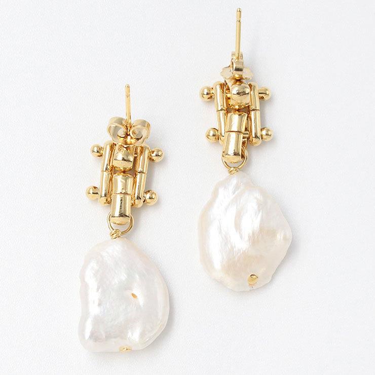 imai イマイ ピアス ビジュー パール BAROQUE PM PERLE imai イマイ ピアス