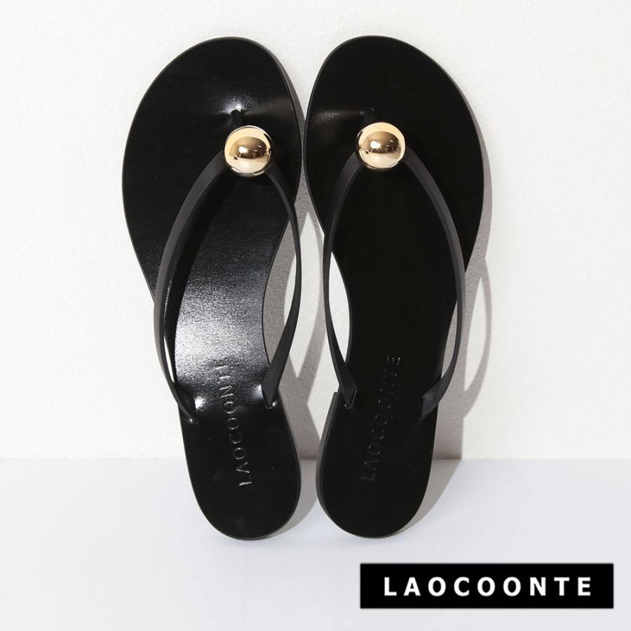 LAOCOONTE/ラオコンテ トングサンダル 値下げしました！新品 未使用！ LAOCOONTE サンダル レディース 夏 ラオコンテ トング LENA20 黒