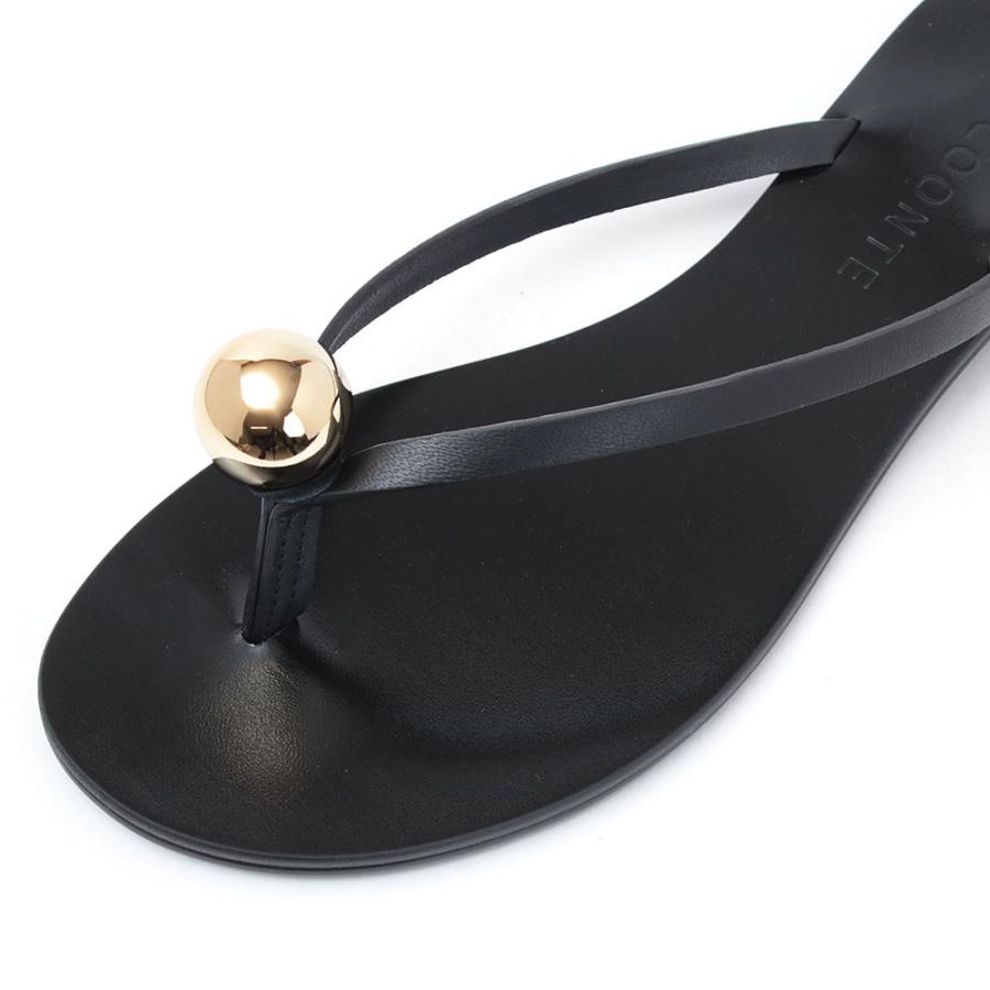 LAOCOONTE サンダル レディース 夏 ラオコンテ トング LENA20 黒