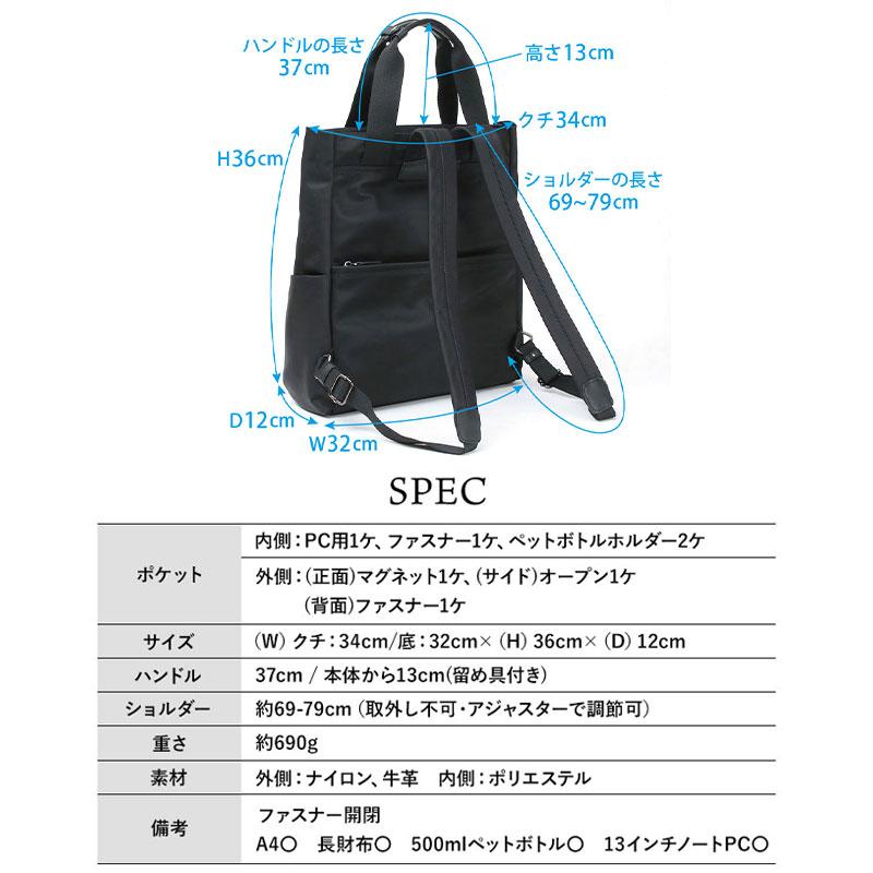 LAQUOH（ラクーオ） リュック ラク―オ バッグ ミニマルリュックM