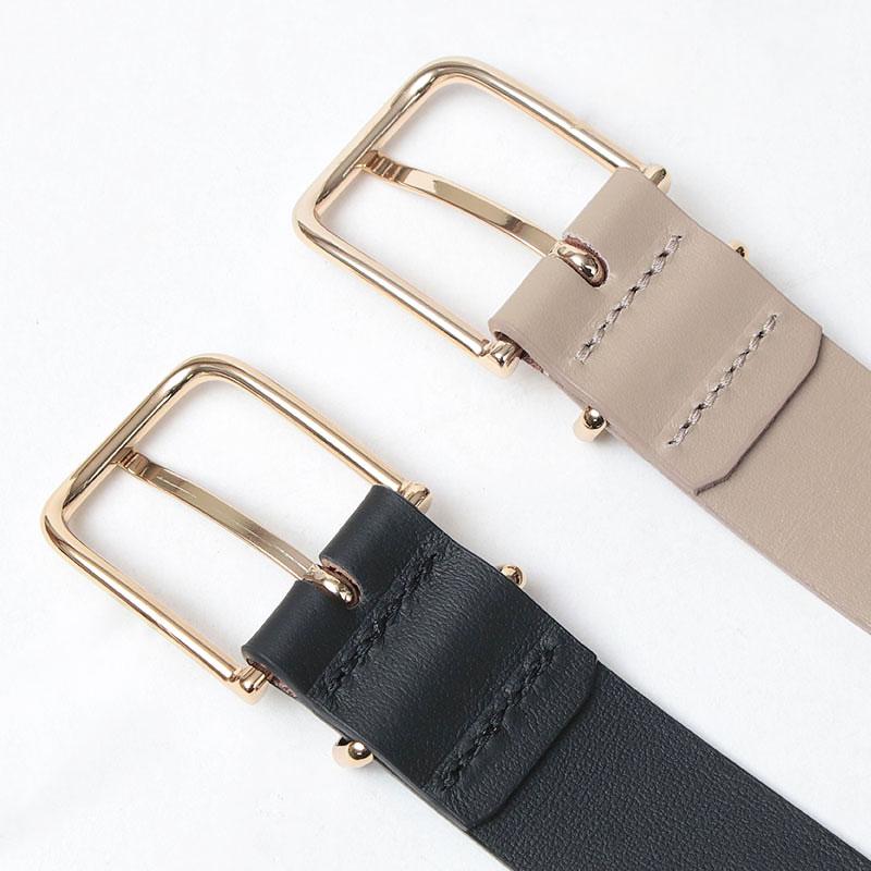 LEFIJE（レフィエ） ベルト レディース ゴールドバックル LEFIJE M4623