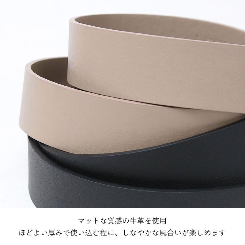 LEFIJE（レフィエ） ベルト レディース ゴールドバックル LEFIJE M4623