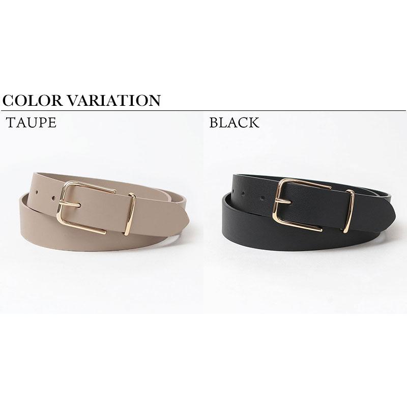 LEFIJE（レフィエ） ベルト レディース ゴールドバックル LEFIJE M4623