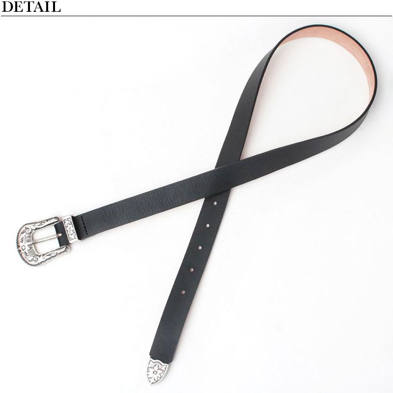 LEFIJE（レフィエ） ベルト レディース シルバーバックル LEFIJE M4252