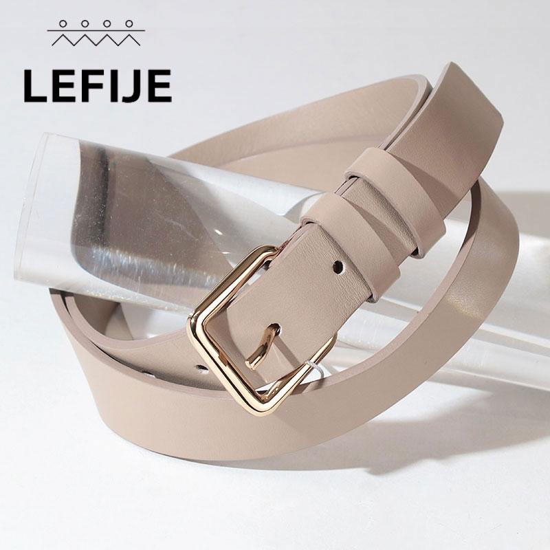 LEFIJE（レフィエ） ベルト レディース ゴールドバックル LEFIJE M4261