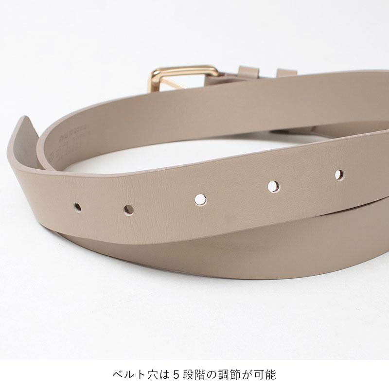LEFIJE（レフィエ） ベルト レディース ゴールドバックル LEFIJE M4261