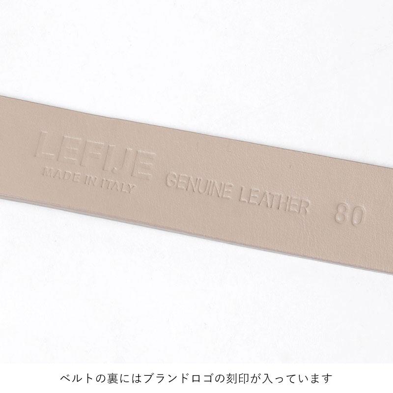 LEFIJE（レフィエ） ベルト レディース ゴールドバックル LEFIJE M4261