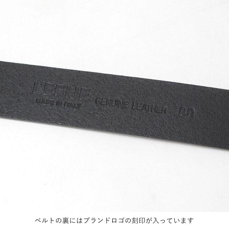 LEFIJE（レフィエ） レザーベルト レディース シルバーバックル M4736a