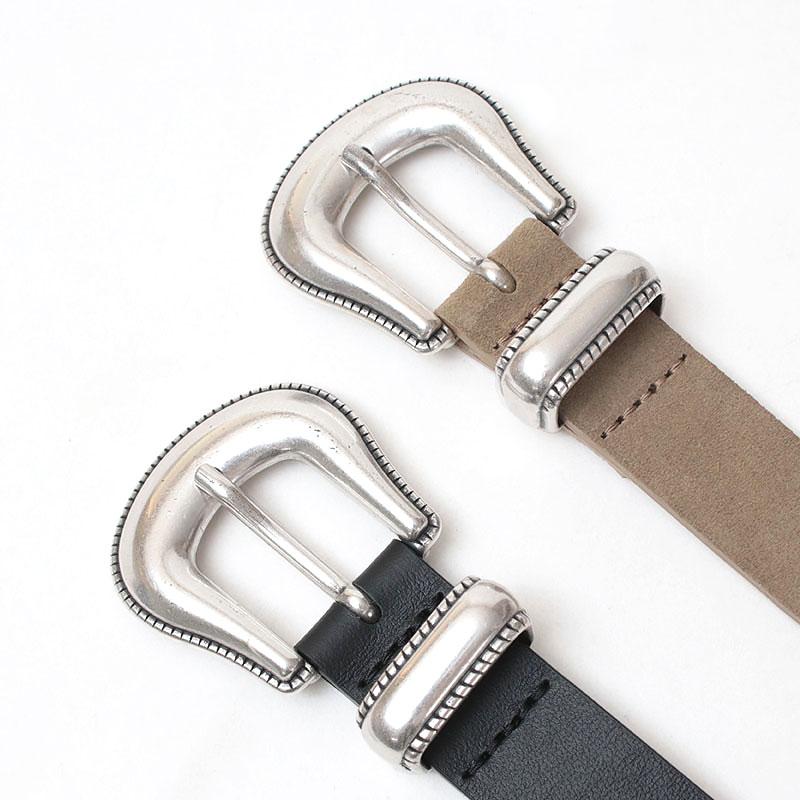 LEFIJE（レフィエ） ベルト レディース シルバーバックル LEFIJE