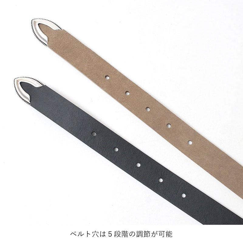 LEFIJE（レフィエ） ベルト レディース シルバーバックル LEFIJE