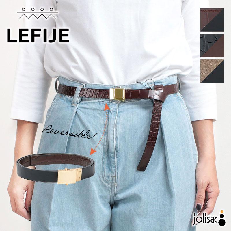 新品 Plage 【LEFIJE/レフィージェ】 GACHA ベルト2 LEFIJE / レフィエ 別注 REV GACHA ベルト（ベルト）｜Plage