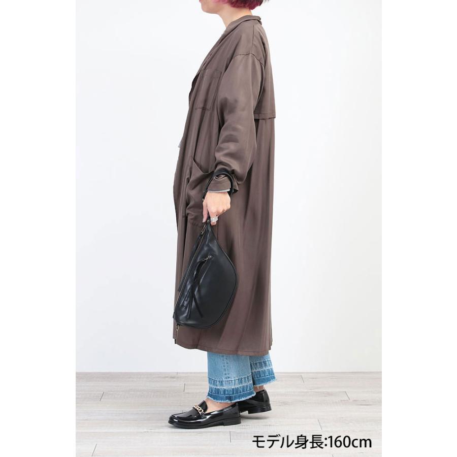 LESS レス 馬革 鞍型 クラッチショルダーバッグ ブラック Less design