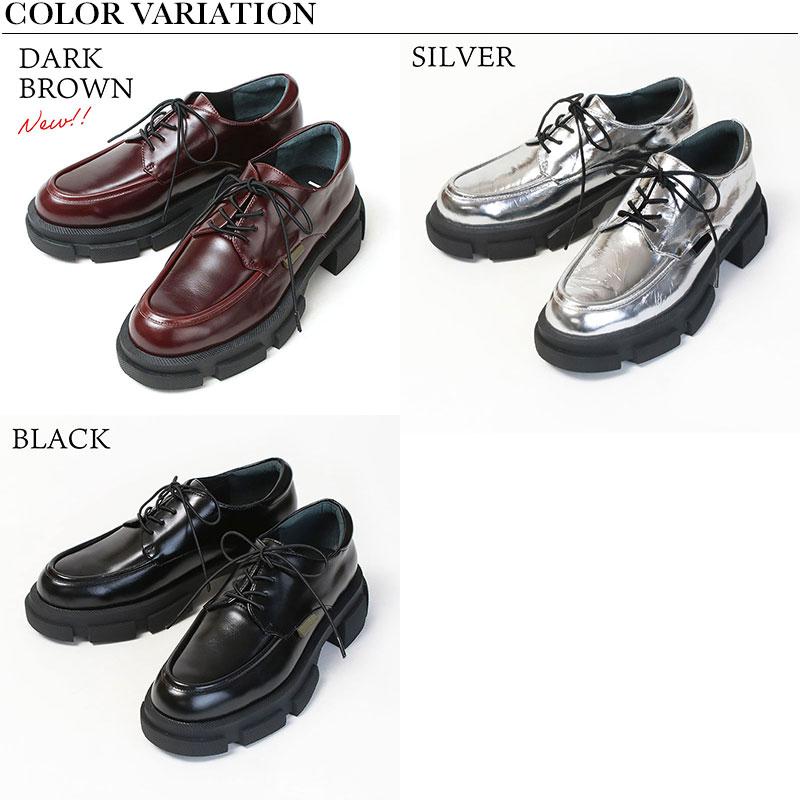 MANA（マナ） 厚底シューズ レディース 厚底レースアップ・シューズ