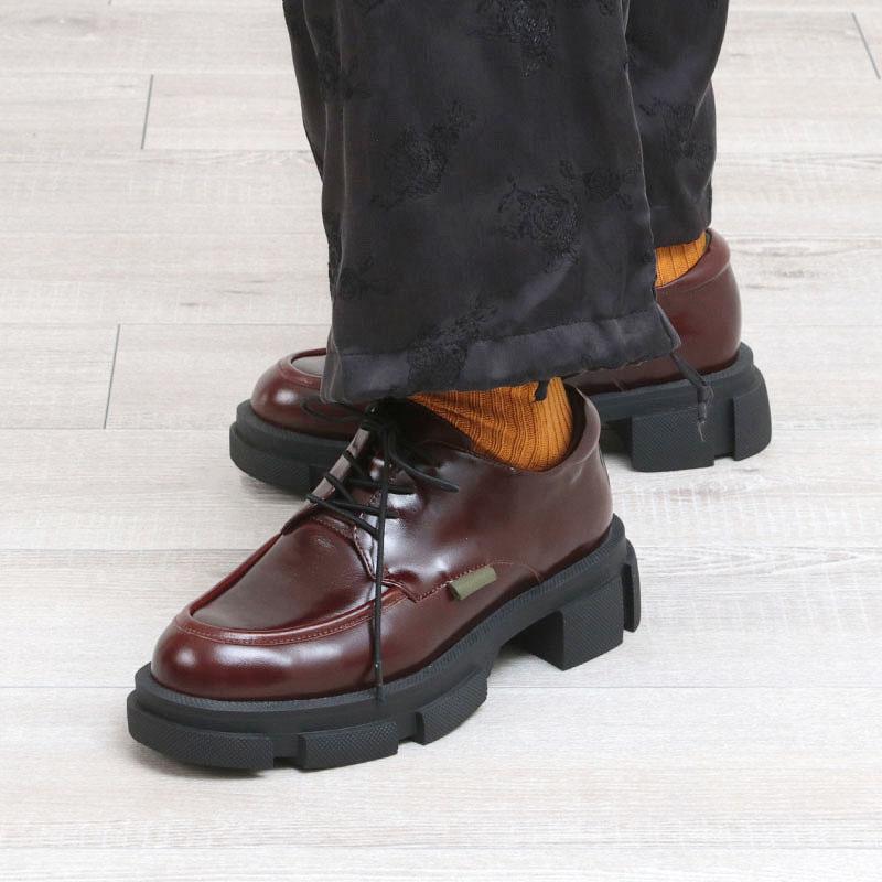 MANA（マナ） 厚底シューズ レディース 厚底レースアップ・シューズ