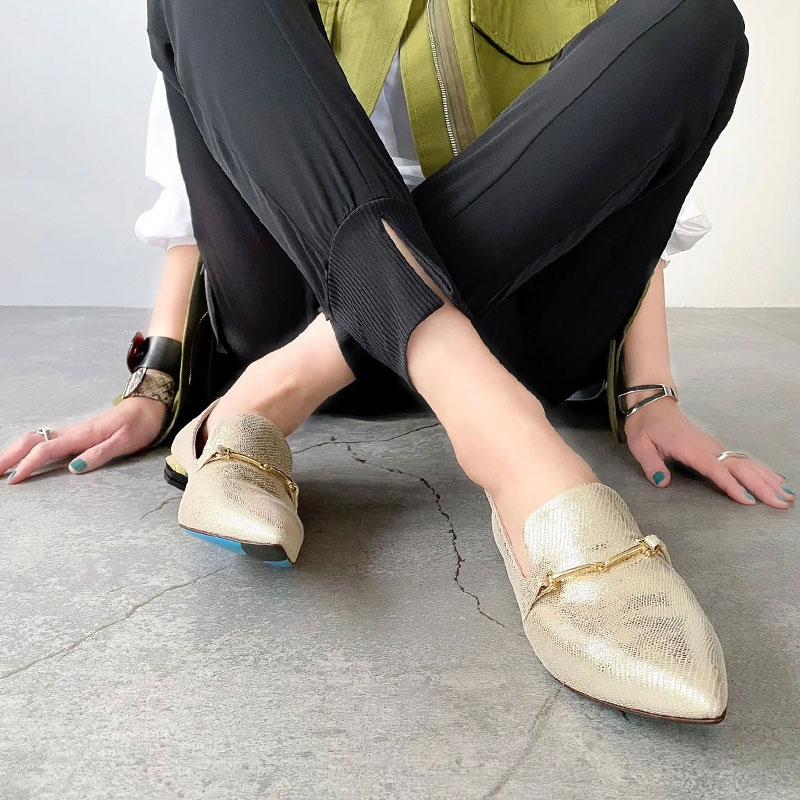 MANA マナ ホースビットバブーシュ 501079/78 パンプス : バッグ MANA マナ ホースビットバブーシュ 501079/78 パンプス : バッグ