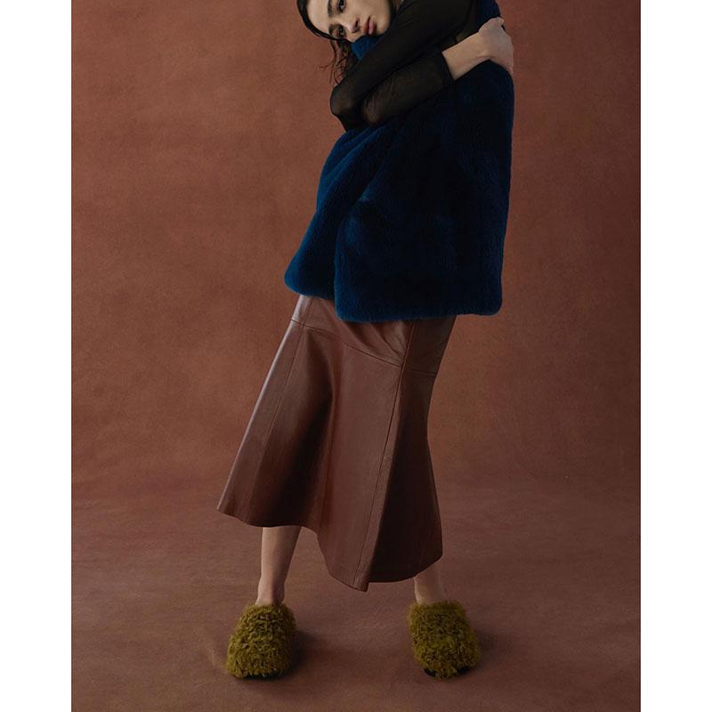 MANA（マナ） ファーサボ ふわふわサンダル 535023 SALE 20%OFF