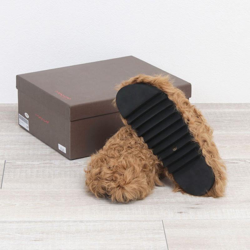 MANA ファーサボ マナ ふわふわサンダル 535023 SALE 20%OFF : バッグ