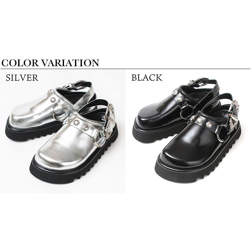 MANA（マナ） サボサンダル レディース シルバースタッズ 563000 新作