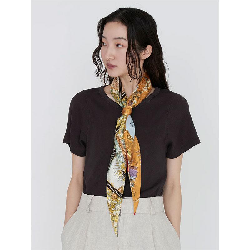 manipuri マニプリ スカーフ シルク ダイヤ型 日本製 正規品 manipuri マニプリ スカーフ シルク ダイヤ型 日本製 正規品
