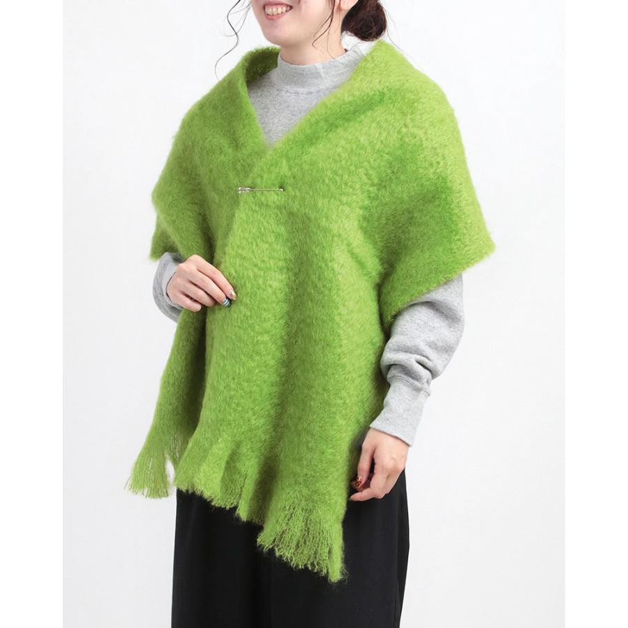 MANTAS EZCARAY モヘアマフラー 無地 SCARF MOHAIR マンタス MANTAS EZCARAY モヘアマフラー 無地 SCARF MOHAIR マンタス