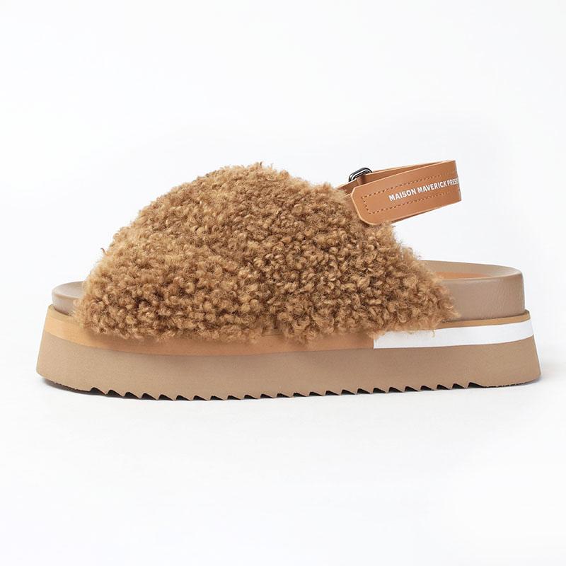 MAISON MAVERICK PRESENTS サンダル ボアサンダル メゾン