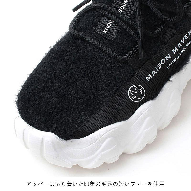 MAISON MAVERICK PRESENTS ファースニーカー MAISON MAVERICK PRESENTS ファースニーカー