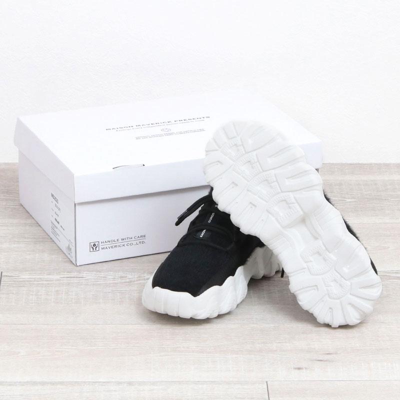 MAISON MAVERICK PRESENTS ファースニーカー MAISON MAVERICK PRESENTS スニーカー メゾンマヴェリック