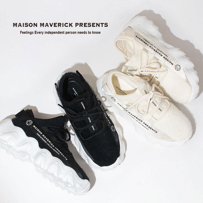 MAISON MAVERICK PRESENTS ファースニーカー MAISON MAVERICK PRESENTS ファースニーカー