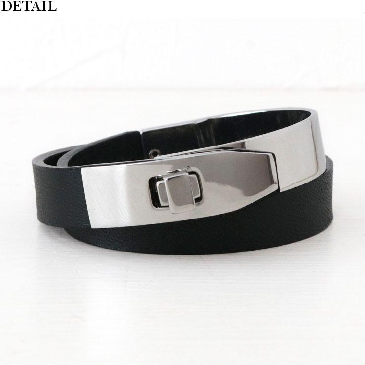 ブレスレット エムユーエル MUL レザー 革 M-011 アクセサリー 日本製