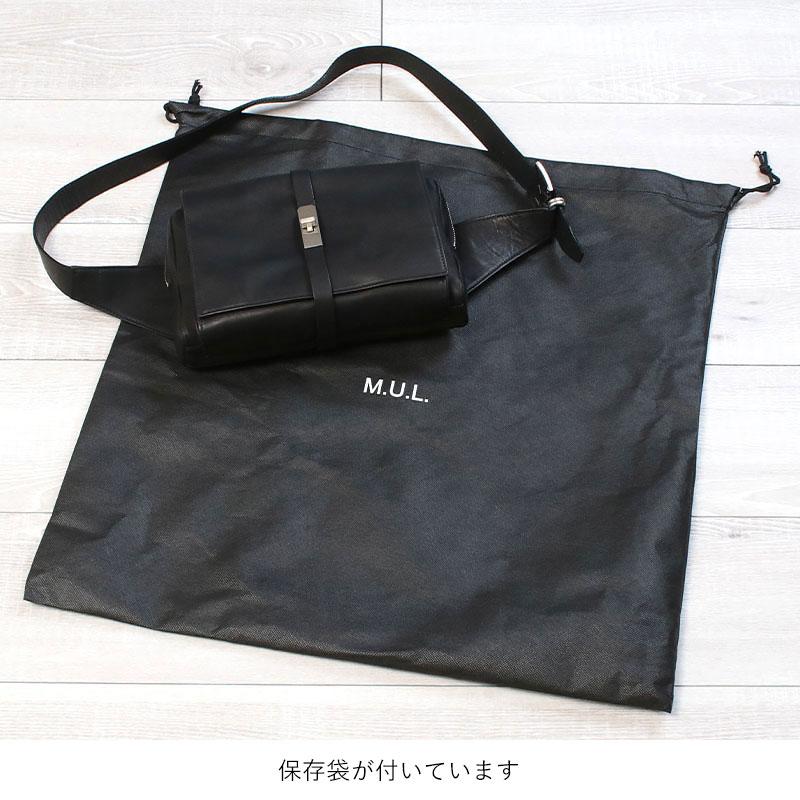 M.U.L. レザー ボディバッグ エムユーエル オイル MUL-013 正規 M.U.L. レザー ボディバッグ エムユーエル オイル MUL-013 正規