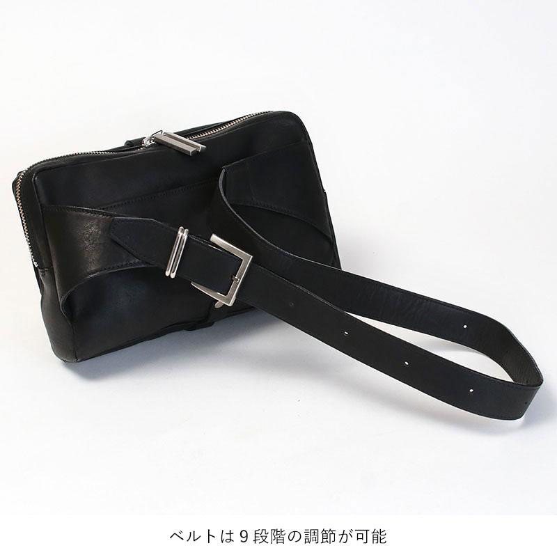 M.U.L. レザー ボディバッグ エムユーエル オイル MUL-013 正規 M.U.L. レザー ボディバッグ エムユーエル オイル MUL-013 正規