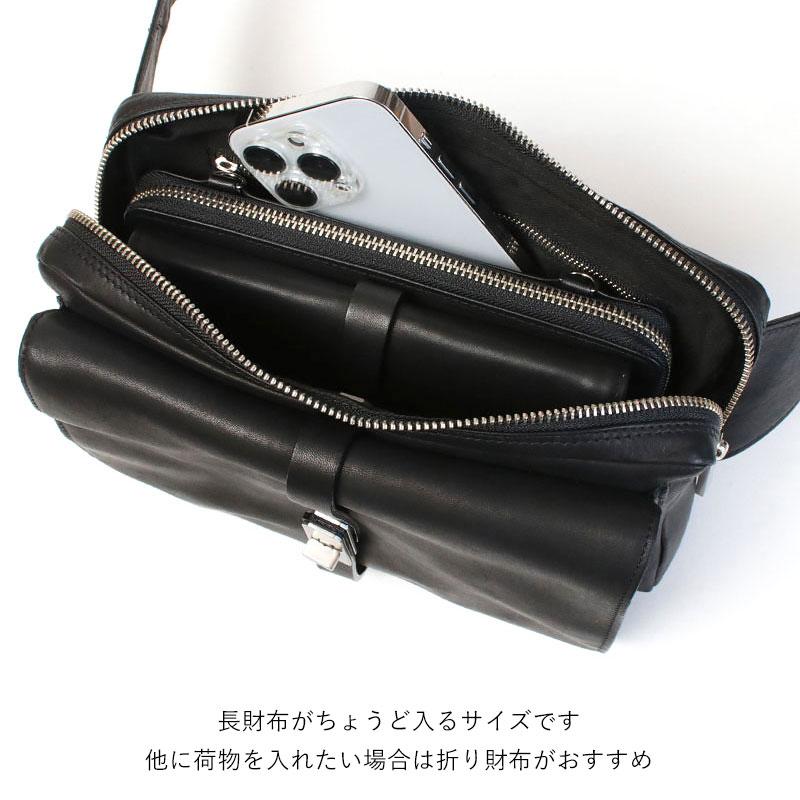 M.U.L. レザー ボディバッグ エムユーエル オイル MUL-013 正規 M.U.L. レザー ボディバッグ エムユーエル オイル MUL-013 正規