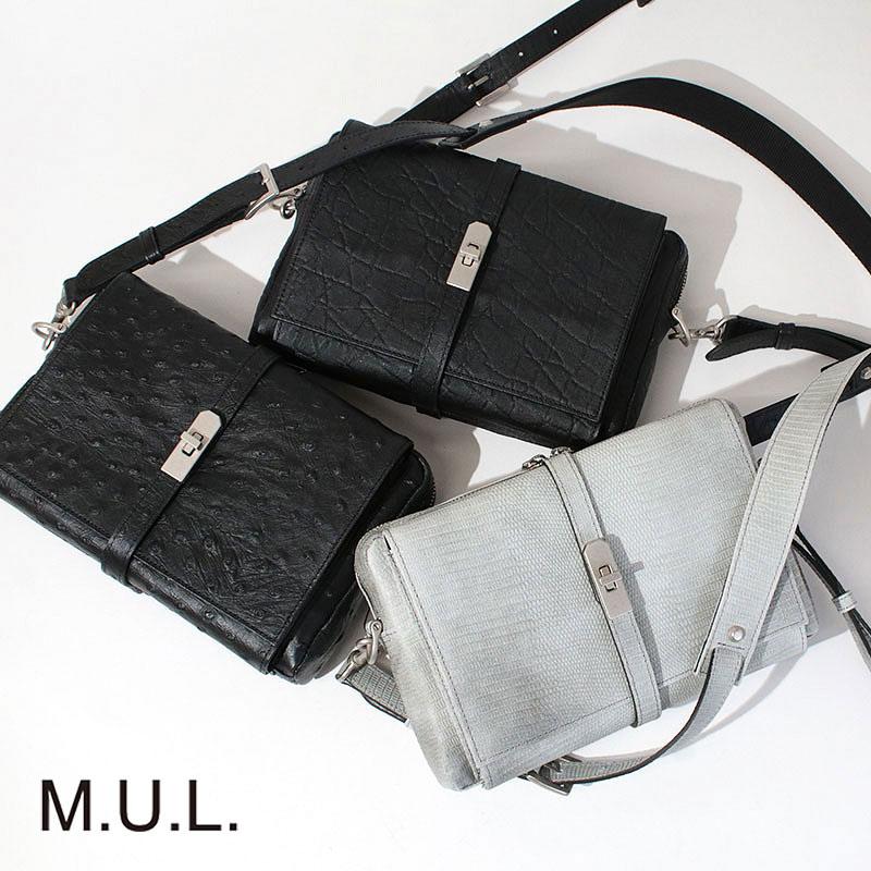 M.U.L. エムユーエル ショルダーバッグ レザーストラップ M.U.L. エムユーエル ショルダーバッグ レザーストラップ