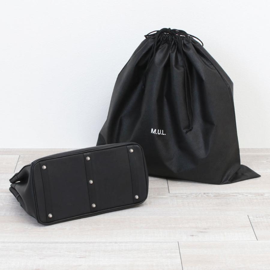 ✨美品✨M.U.L トートバッグ Stud Series Tote M ブラック トートバッグ エムユーエル MUL トートM STUDシリーズ MUL-129 即納