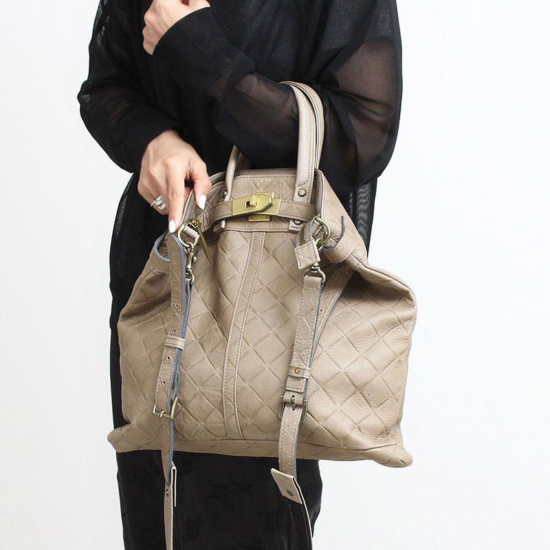 ぶ*釜様 M.U.L　バックパック　ライン入り　エムユーエル　MUL ショルダーバッグ エムユーエル MUL Mサイズ STUDシリーズ 洗い加工