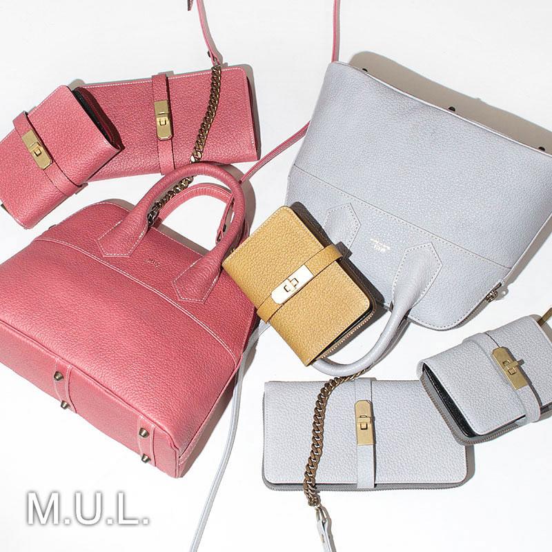 ショルダーバッグ エムユーエル MUL バッグ ラウンドトート S