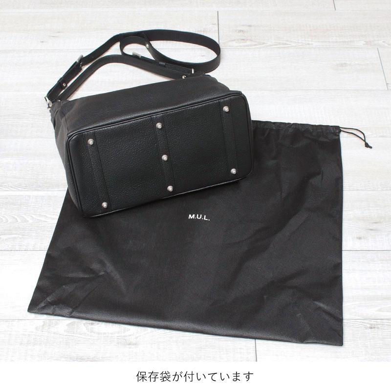 ショルダーバッグ メンズ エムユーエル MUL バッグ ワンハンドル 2WAY STUD S/M MUL-082/083 即納 姫路レザー 日本製 正規品 再入荷なし 新品 本革 貴重の画像