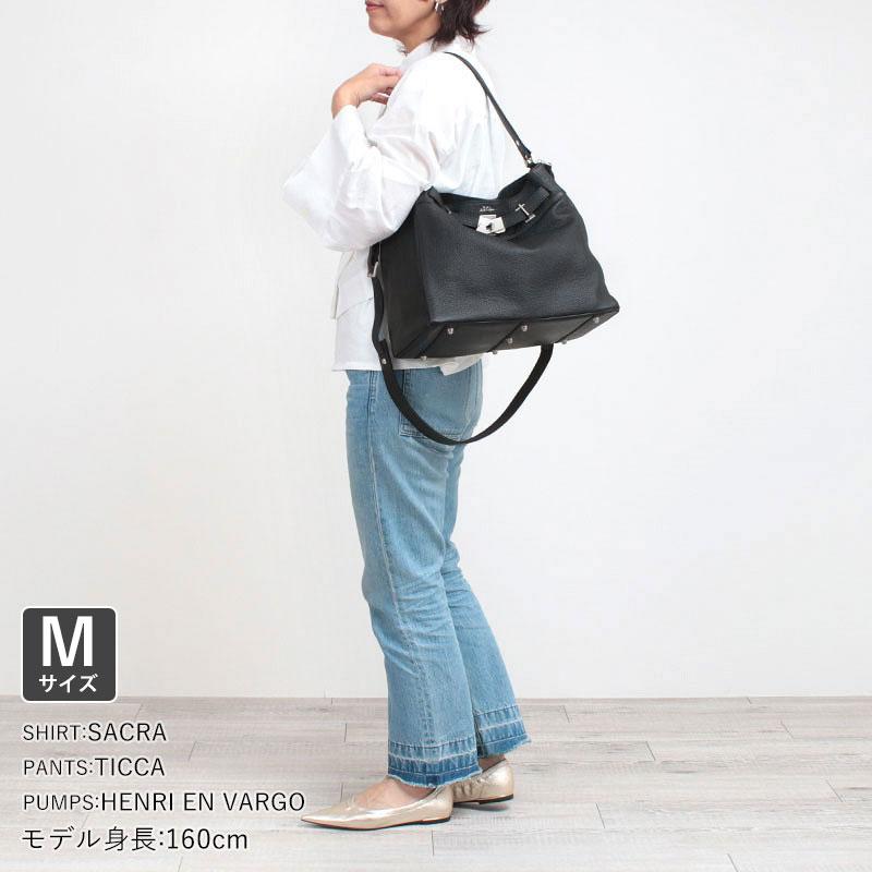 ショルダーバッグ メンズ エムユーエル MUL バッグ ワンハンドル 2WAY STUD S/M MUL-082/083 即納 姫路レザー 日本製 正規品 再入荷なし 新品 本革 貴重の画像