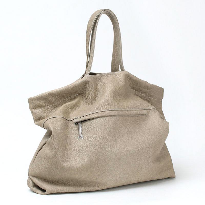 【美品】M.U.L　エムユーエル　ベントトートSサイズ　茶　メッシュデザイン エムユーエル MUL バッグ ベントトート M MUL-087 即納 メンズ