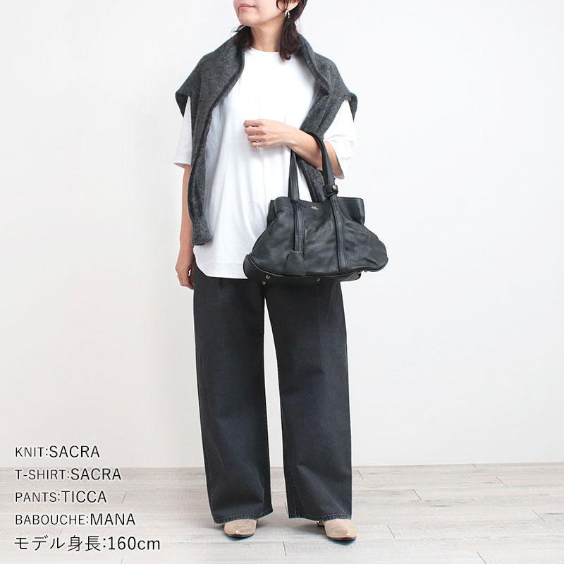 今期新作★M.U.L ミニマルトートS ブラック洗い加工 エムユーエル エムユーエル MUL バッグ MINIMALトートS MUL-091 本革 日本製 正規品