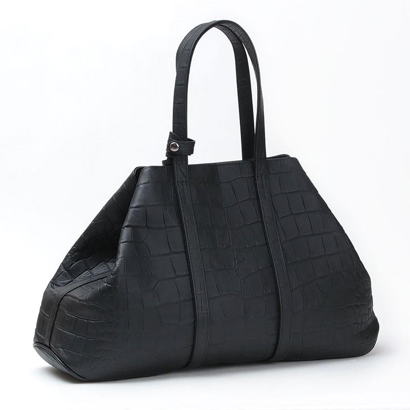 M.U.L. エムユーエル バッグ ループハンドル オイルレザー 本革 M.U.L.