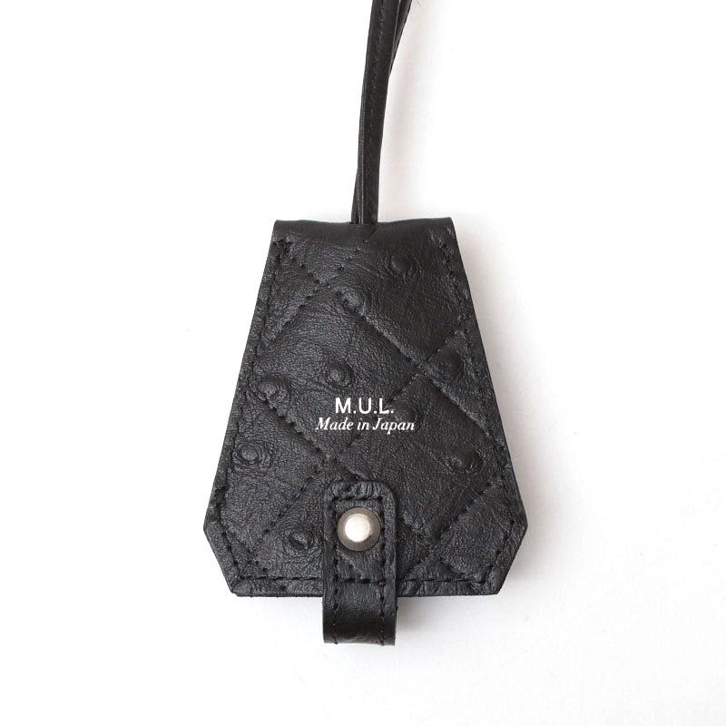 ネックレス メンズ レディース エムユーエル MUL レザーチャーム 本革