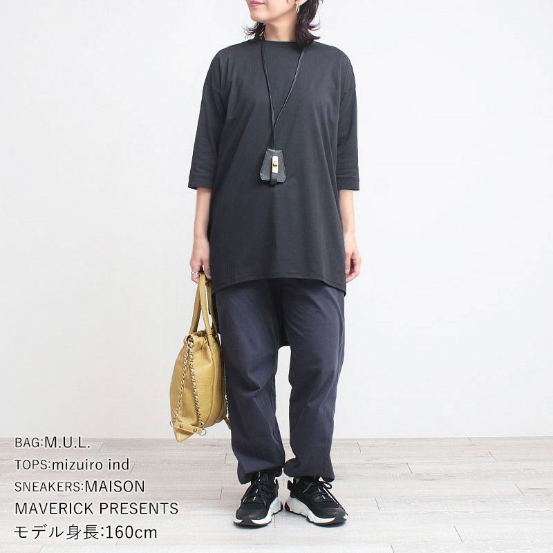 エムユーエル MUL レザーチャームネックレス 本革 M-097/114