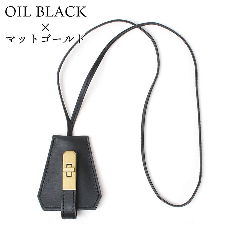 エムユーエル MUL レザーチャームネックレス 本革 M-097/114