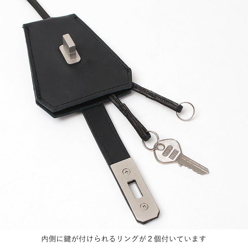 ネックレス メンズ レディース エムユーエル MUL レザーチャーム 本革