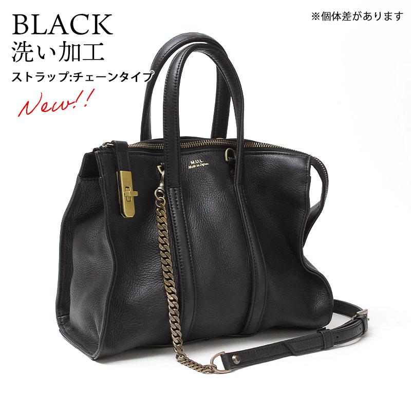 ボストンバッグ M.U.L. エムユーエル BOSTON BAG S ショルダーあり MUL